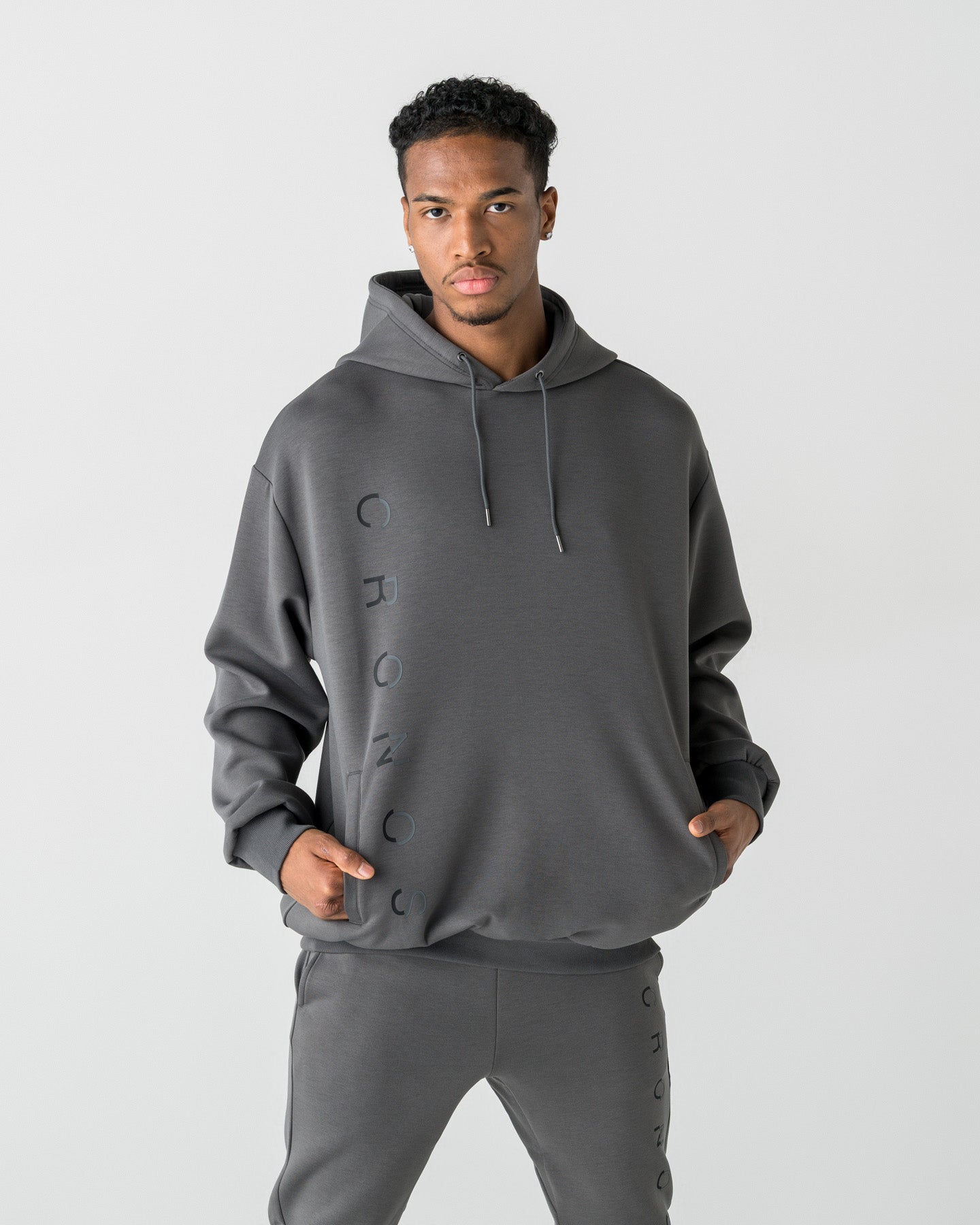 CRONOS LIGHTWEIGHT HYBRID HOODIE【D.GRAY】