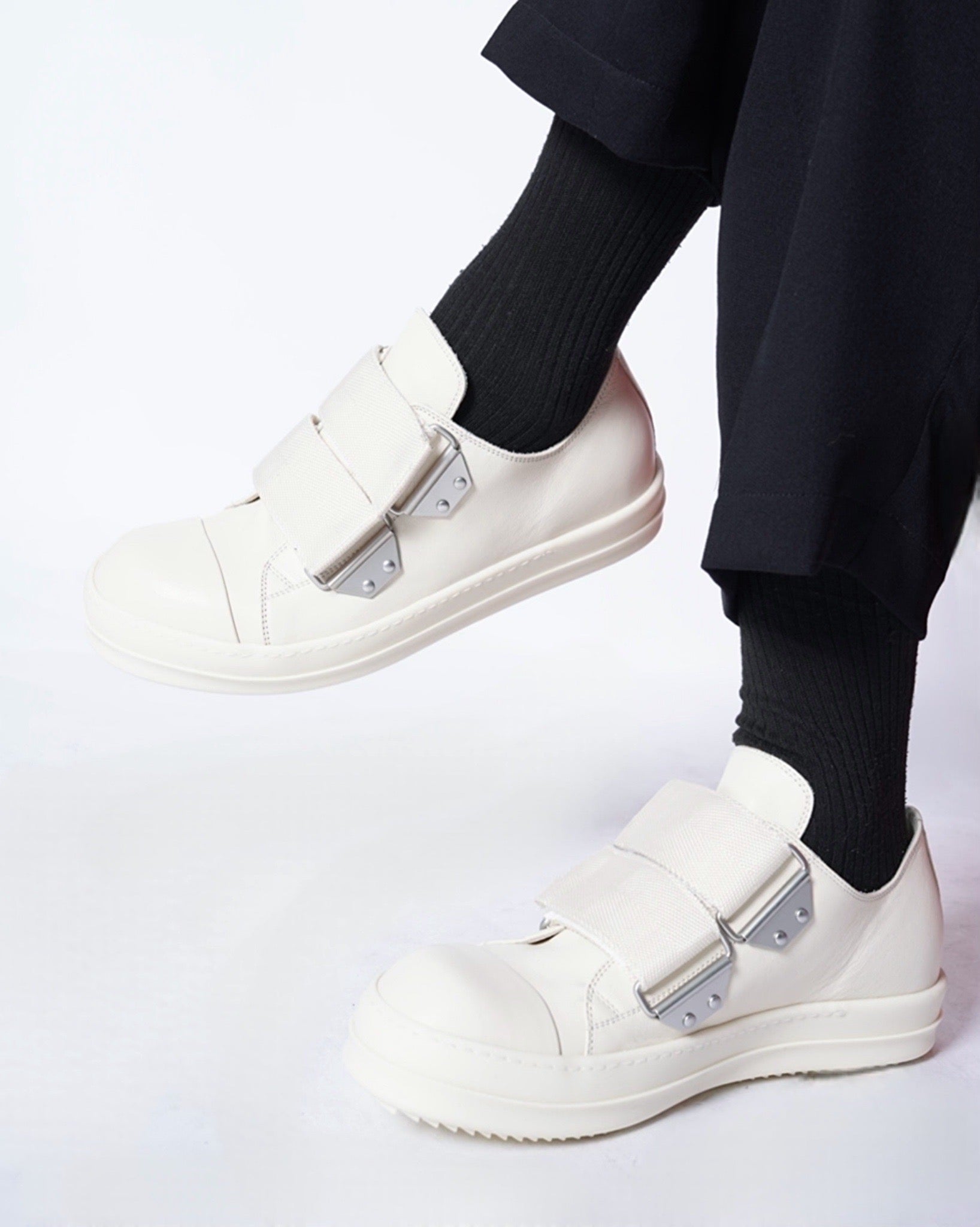 RICK OWENS(リックオウエンス)-STRAP LOW SNEAKS -LCO- -Amanojak.