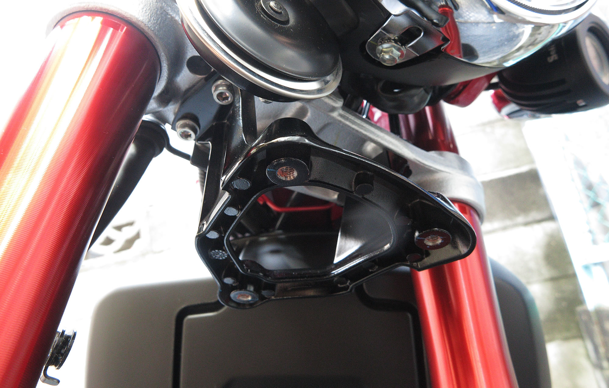 モンキー125 JB02 フロントフェンダーの延長