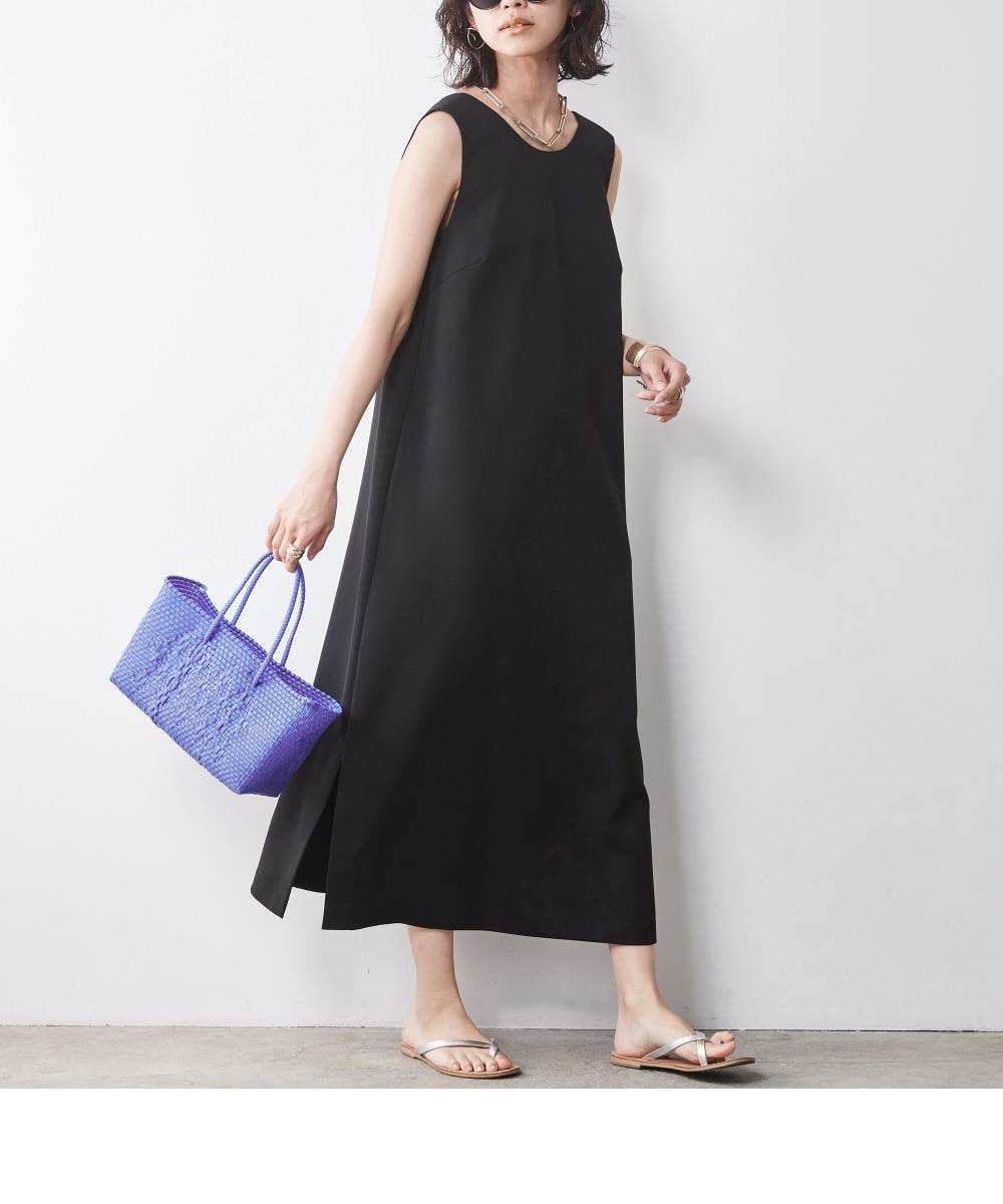大きいサイズ＞ノースリーブワンピース シックスタイル 通販【ニッセン】