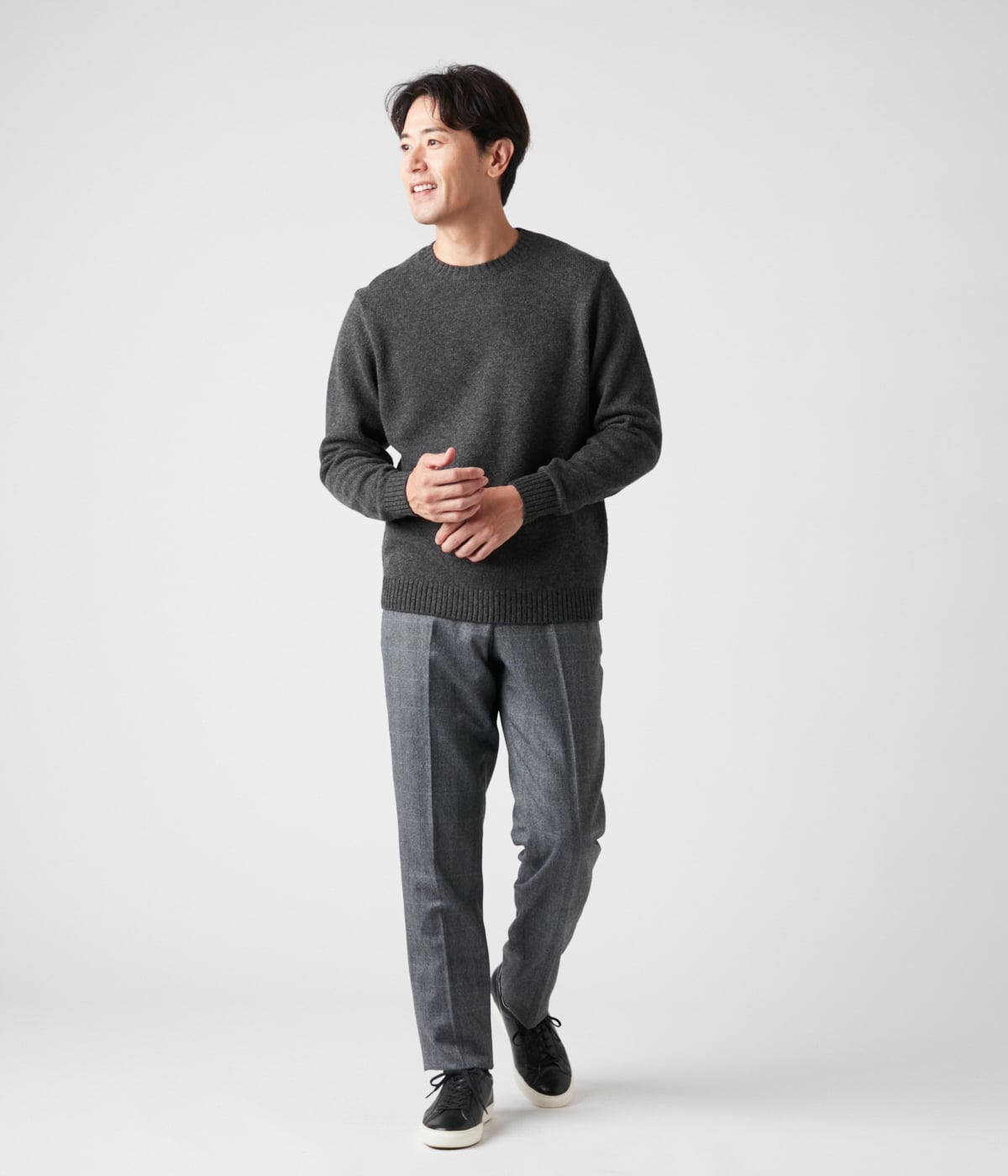 ミルドウィンドウペイン スラックス(16223233-2024)｜ファッション通販