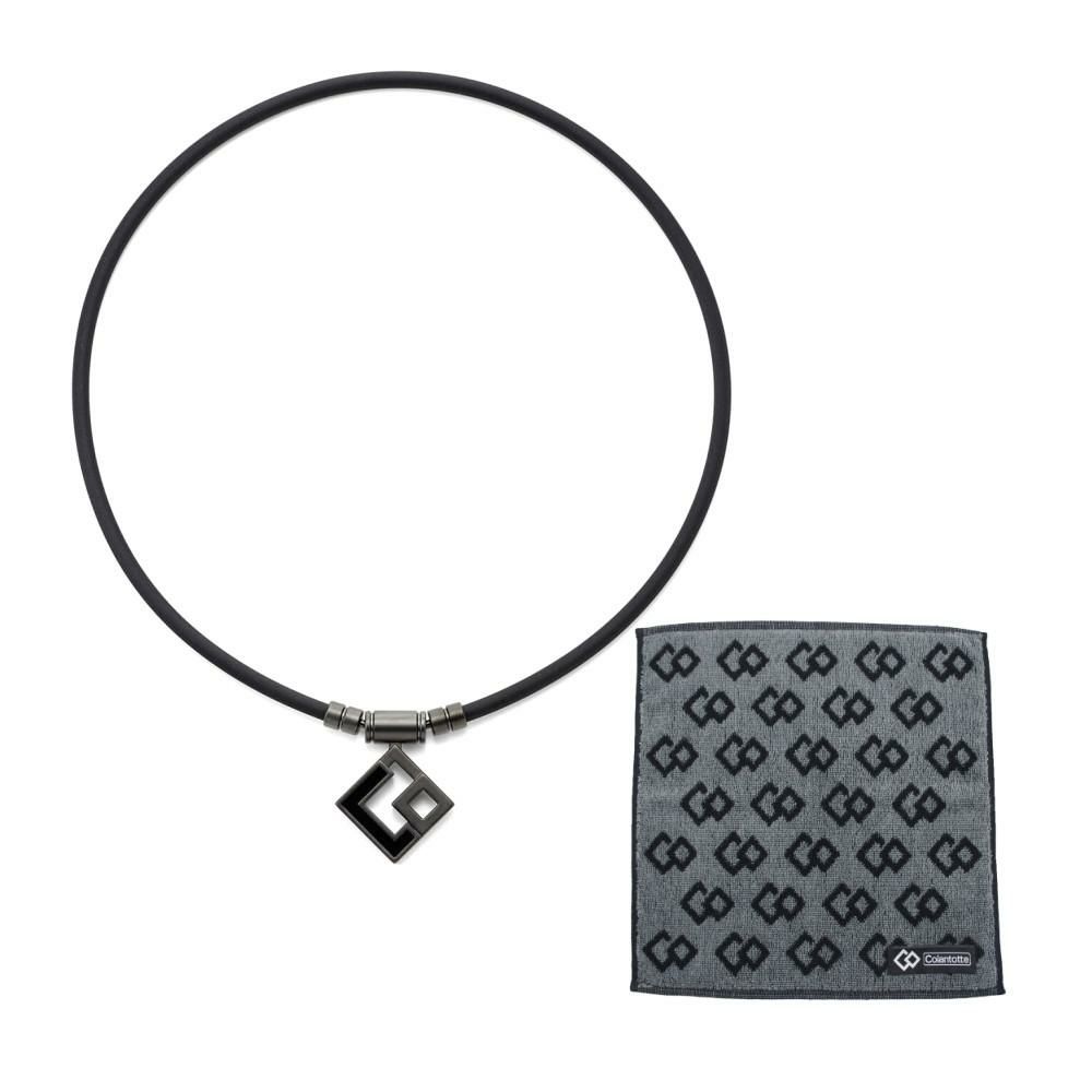 コラントッテ ネックレス LUCE α Matte ブラック タオル付き ABARN01