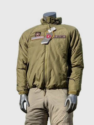 US Army Gen 3 Level 7 PCU ECW PrimaLoft Cold Weather GREEN Parka