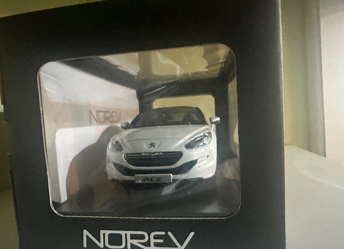 Peugeot RCZ 208 Model Car 1:18 NOREV | eBay