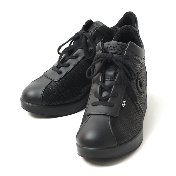ルコライン スニーカー アージレ バイ ルコライン 靴 agile-096BK