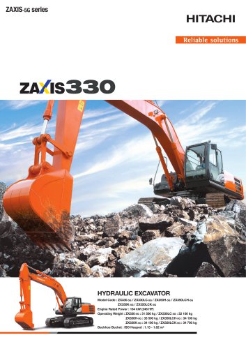 ZX18-3 - Hitachi Construction Machinery Europe - PDF Catalogs