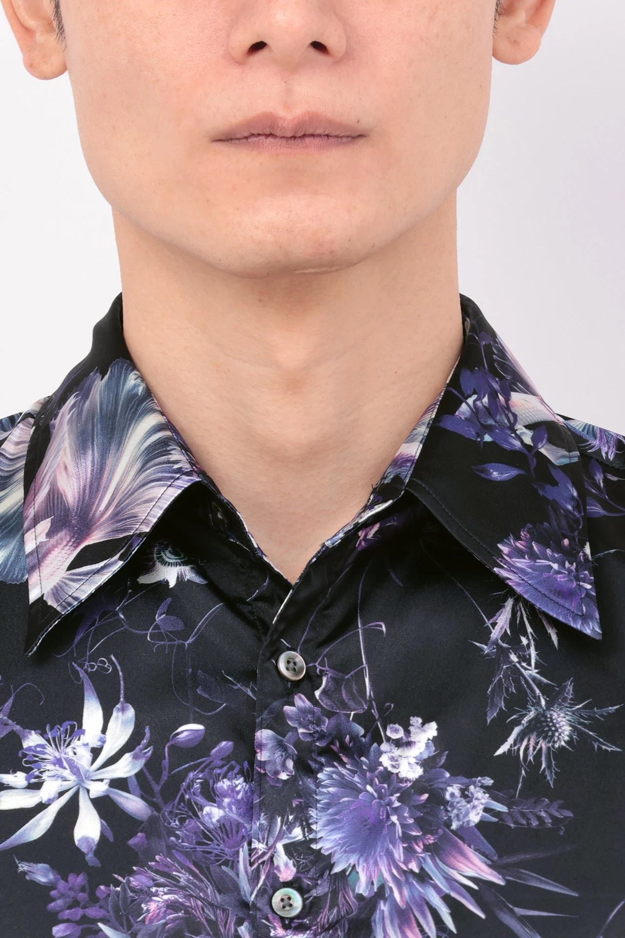 TORNADO MART∴アクアフラワープリントシャツ / TORNADO MART