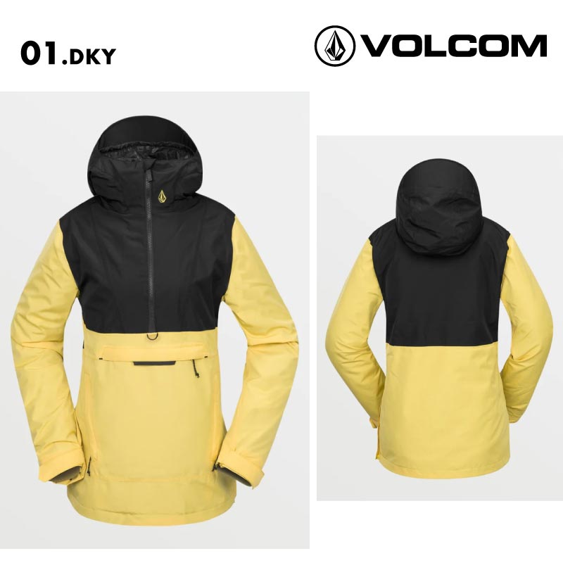 VOLCOM/ボルコム レディース スノージャケット ASHFIELD PULLOVER 2025