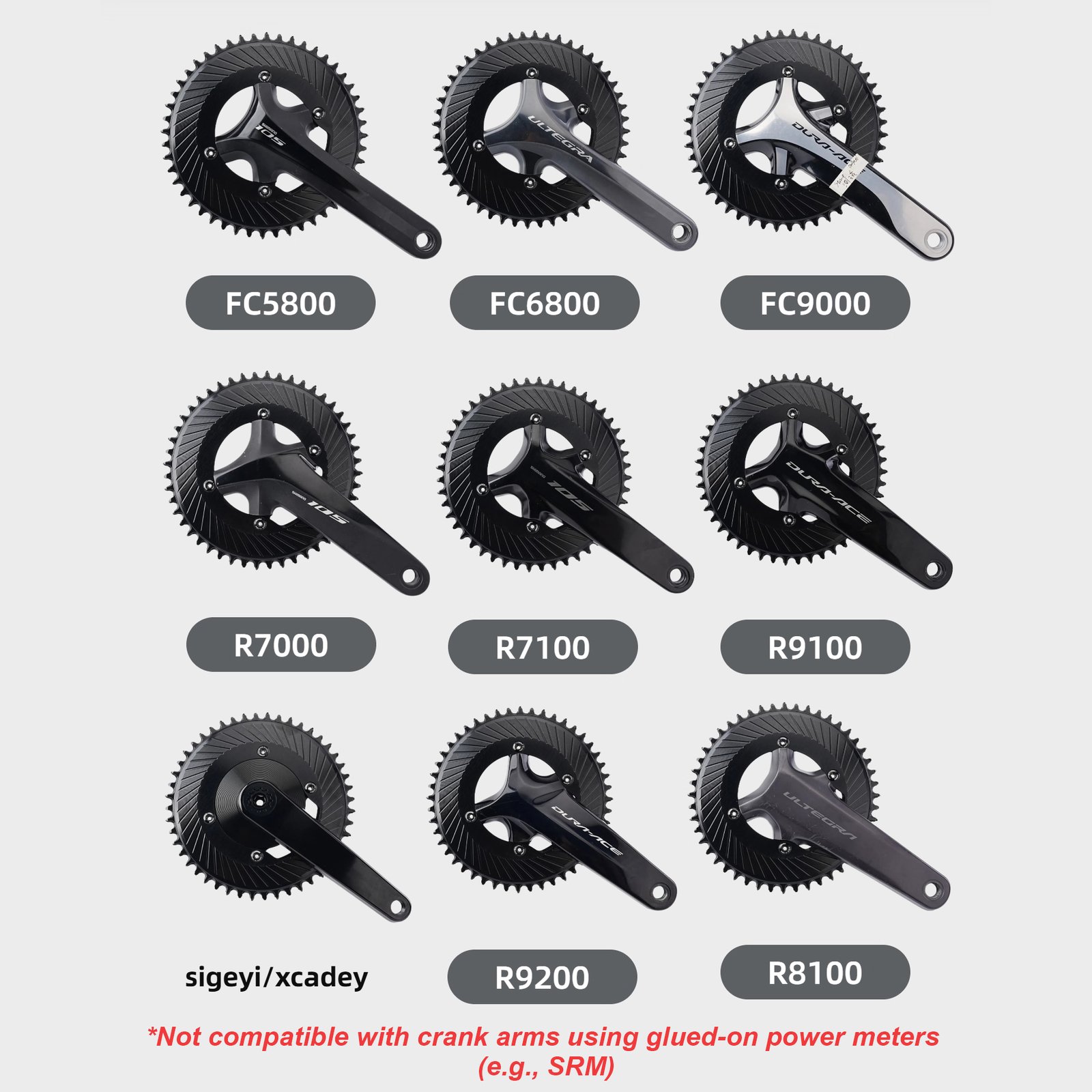 STONE 110bcd ロードバイク用チェーンリング 4mm インナーオフセット