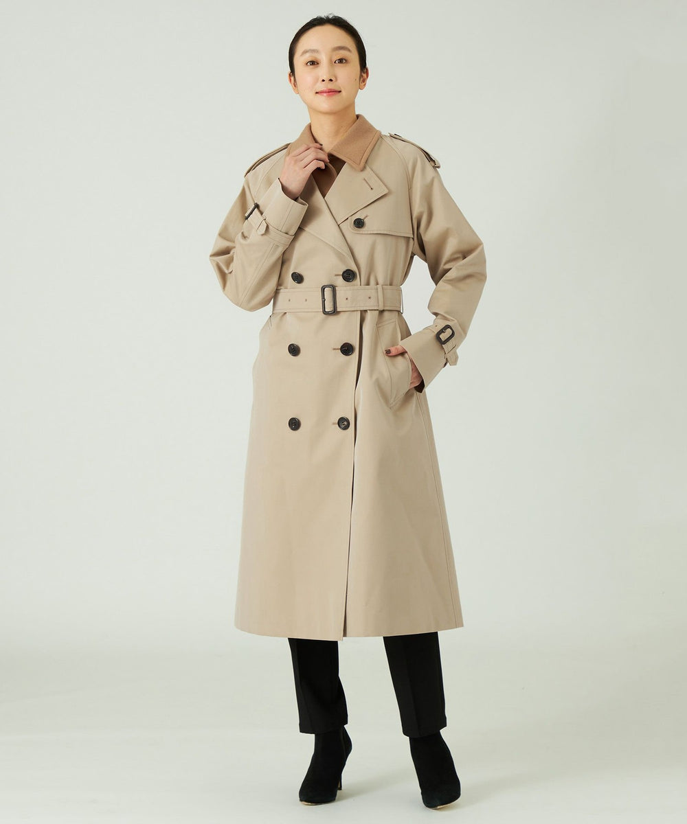 AMARC CHANNEL 掲載】＜100年コート＞3WAY トレンチコート / Rain Wool