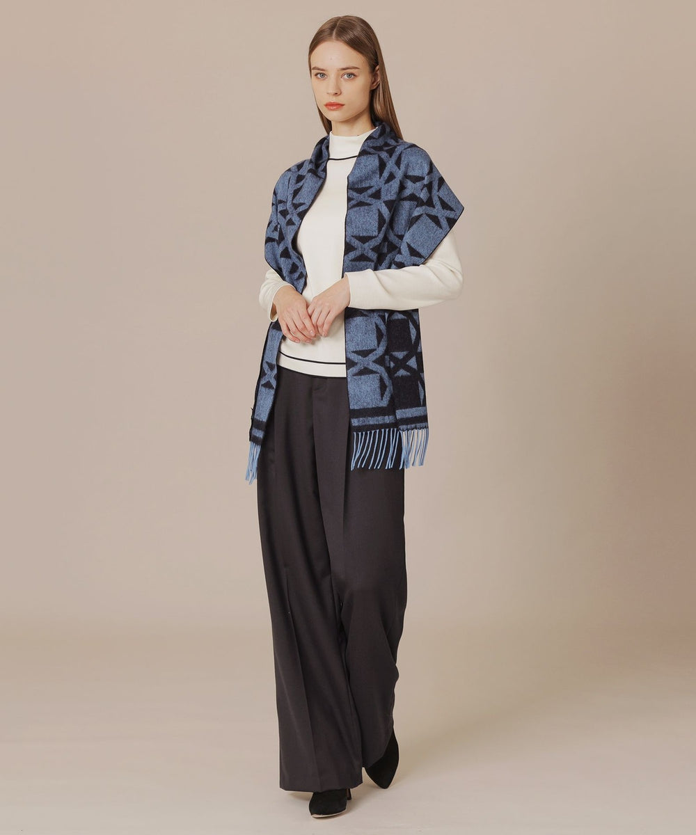 婦人画報掲載】アンドリューカシミヤマフラー(マフラー・ストール
