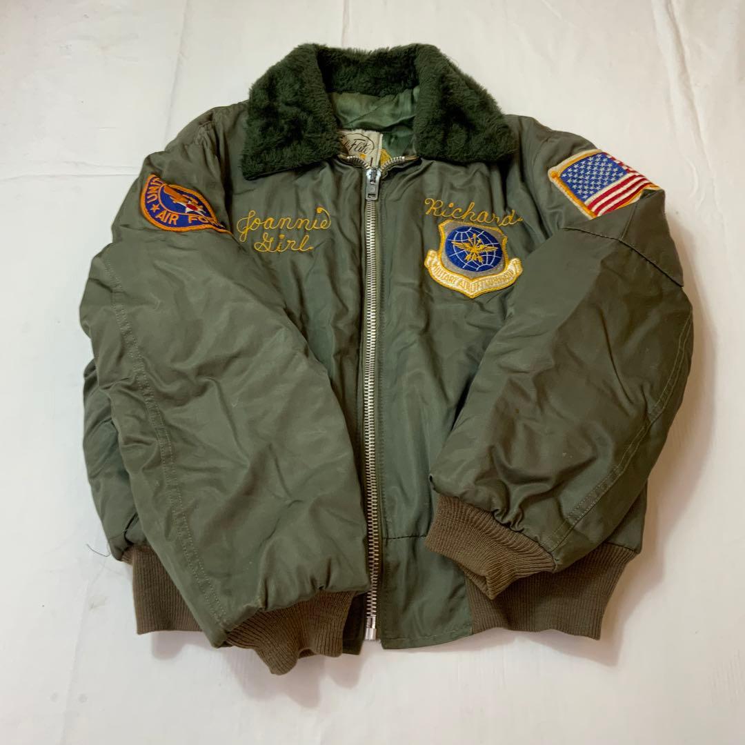 A/W 60s Nyl Flite ヴィンテージ フライトジャケット インフルエンサー着用】ミニマルの平穏な生活さんが魅せる「VINTAGE