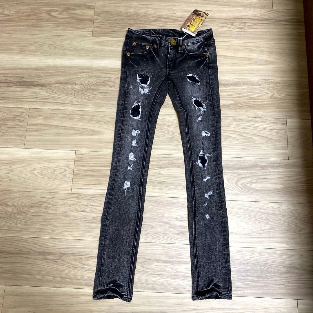 エ*カ様 【希少】d.i.a ダメージ加工スキニーデニム ダークグレー ダークグレースキニーデニムパンツ | レディースファッション通販 - DHOLIC