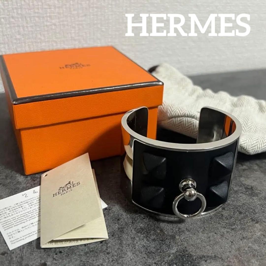 美品 HERMES ブレスレット バングル HERMES（エルメス） バングル シェーヌダンクル アンシェネ レディース