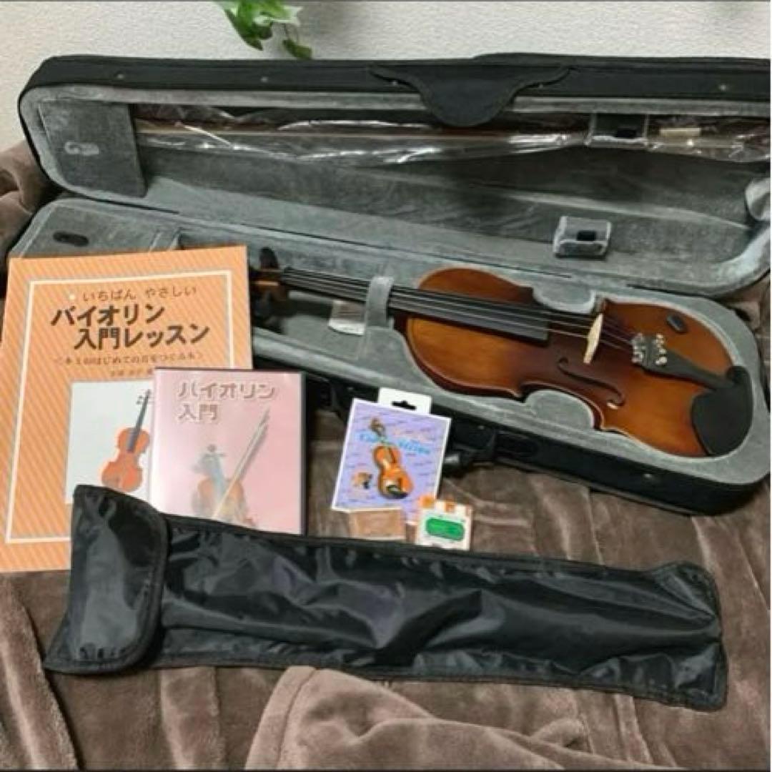 Kaerntner サクラ楽器　バイオリン入門 8点 バイオリン 初心者セット Hallstatt V-12 〔ヴァイオリン 入門