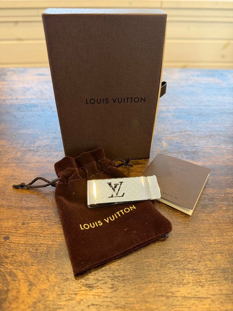 Louis Vuitton シルバー マネークリップ 楽天市場】【超美品】 ルイヴィトン マネークリップ ビルクリップ