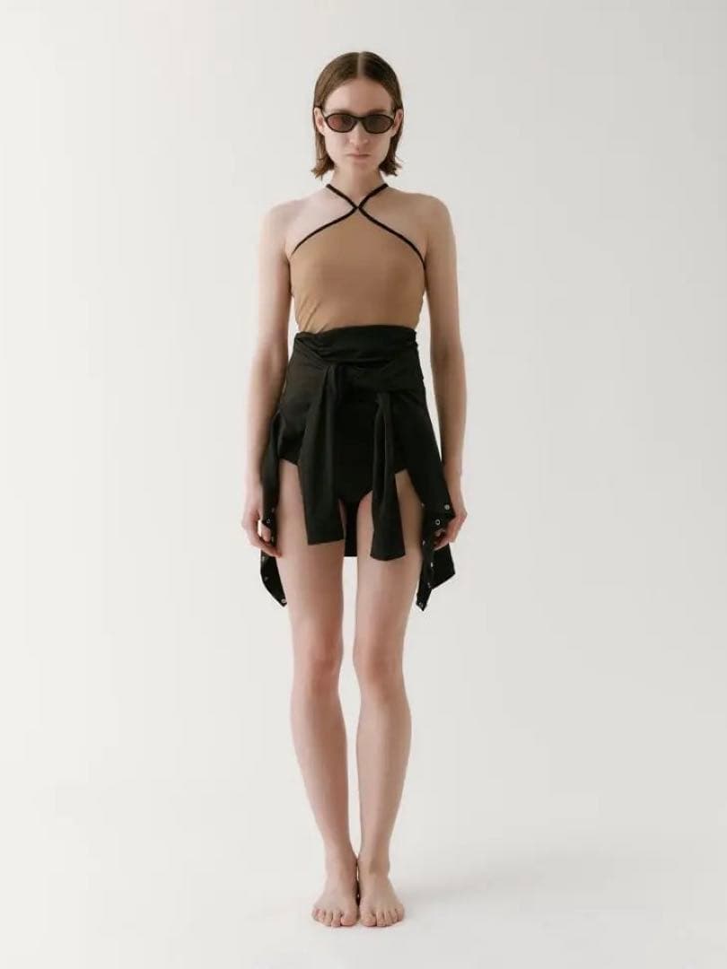 dawn DÅWN No.11 CUP IN LANG TOPS BEG×BLK Buy Vagabond Shoemakers Deena Tall Stretch Wedge Black Boots from