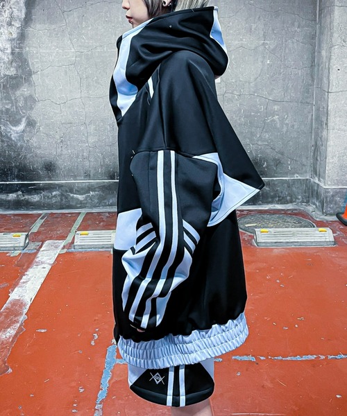 REFLEM（レフレム）の「『REFLEM/レフレム』BIG切替ジャージパーカー