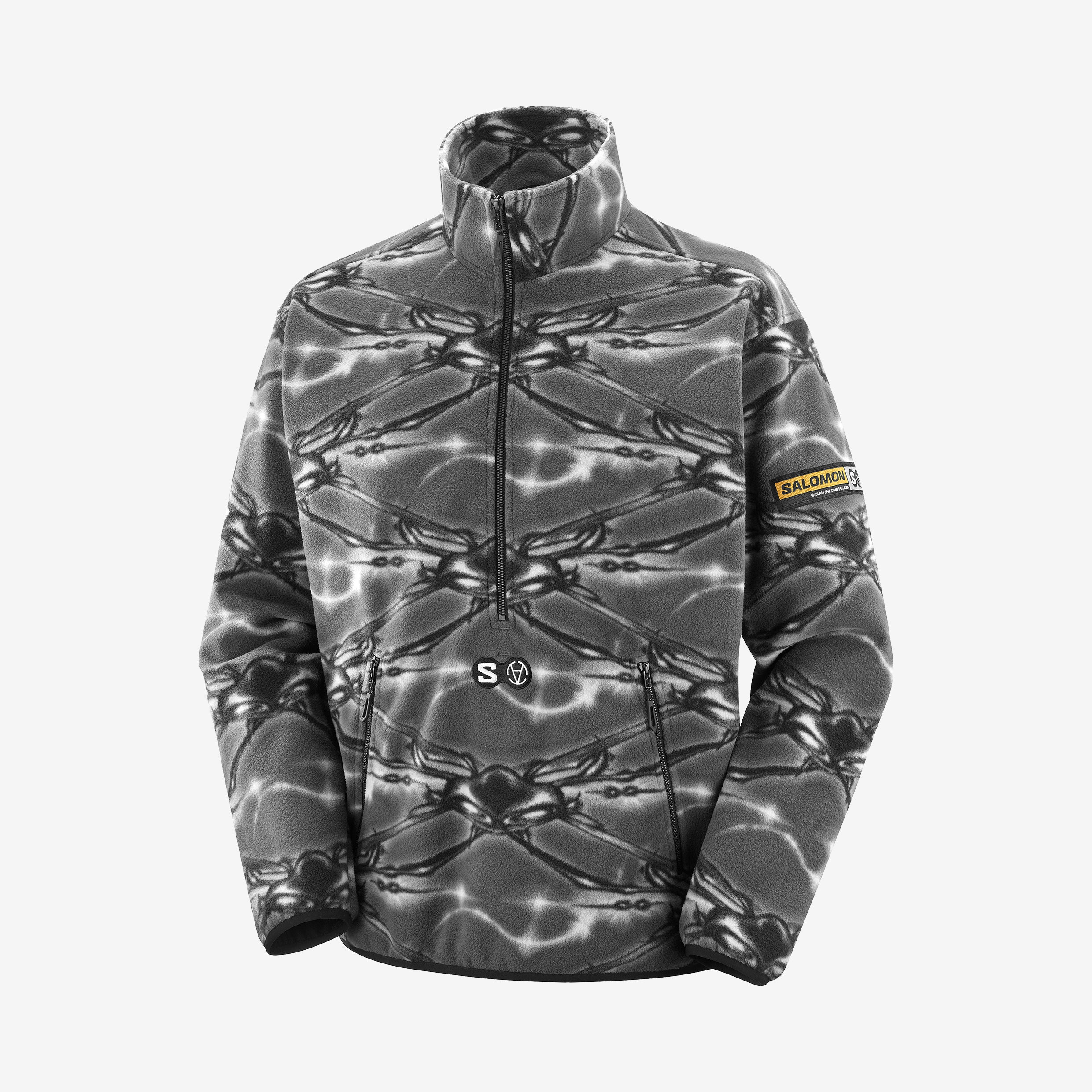 SALOMON FLEECE SLAM JAM Unisex Half Zip Midlayer | Salomon